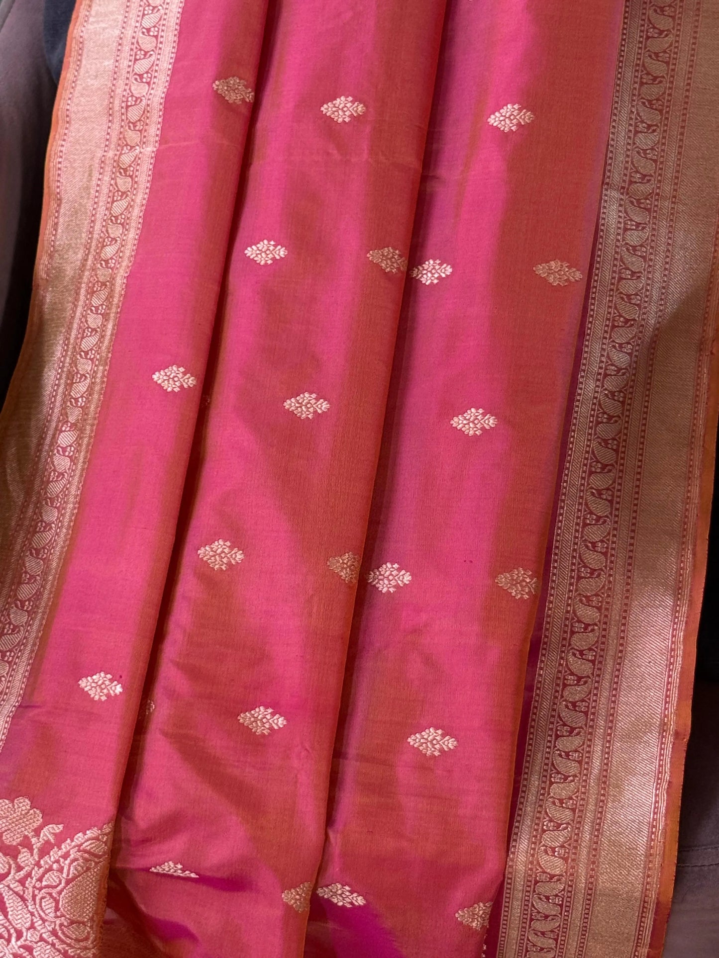Katan Silk Dupatta Heritage Weaves