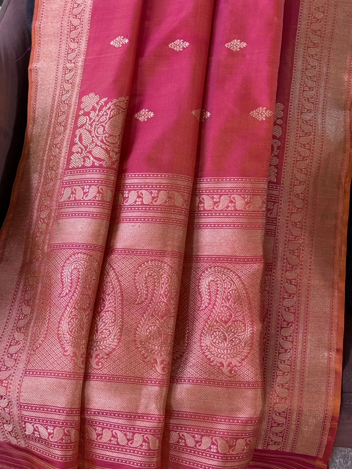 Katan Silk Dupatta Heritage Weaves