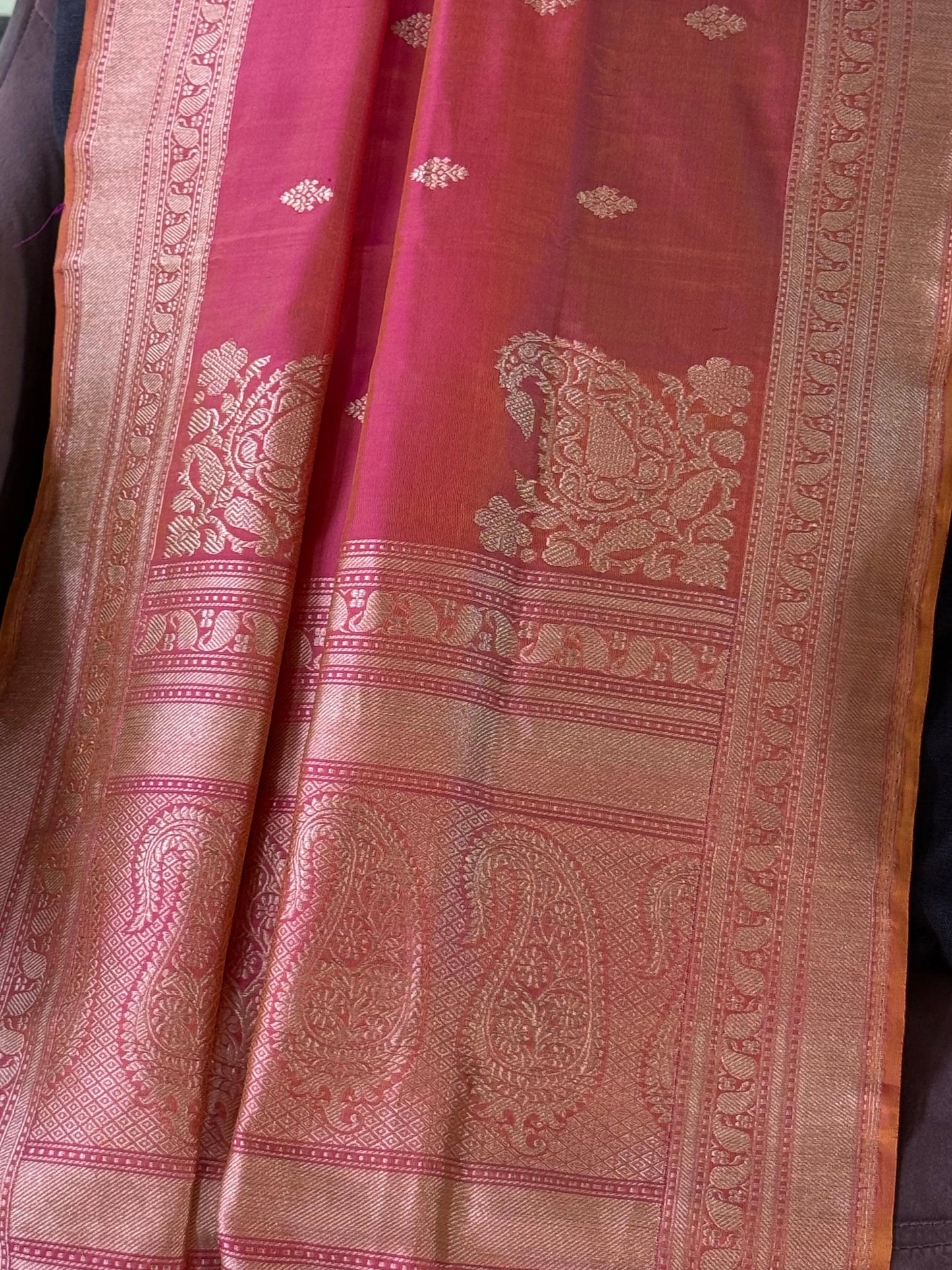 Katan Silk Dupatta Heritage Weaves