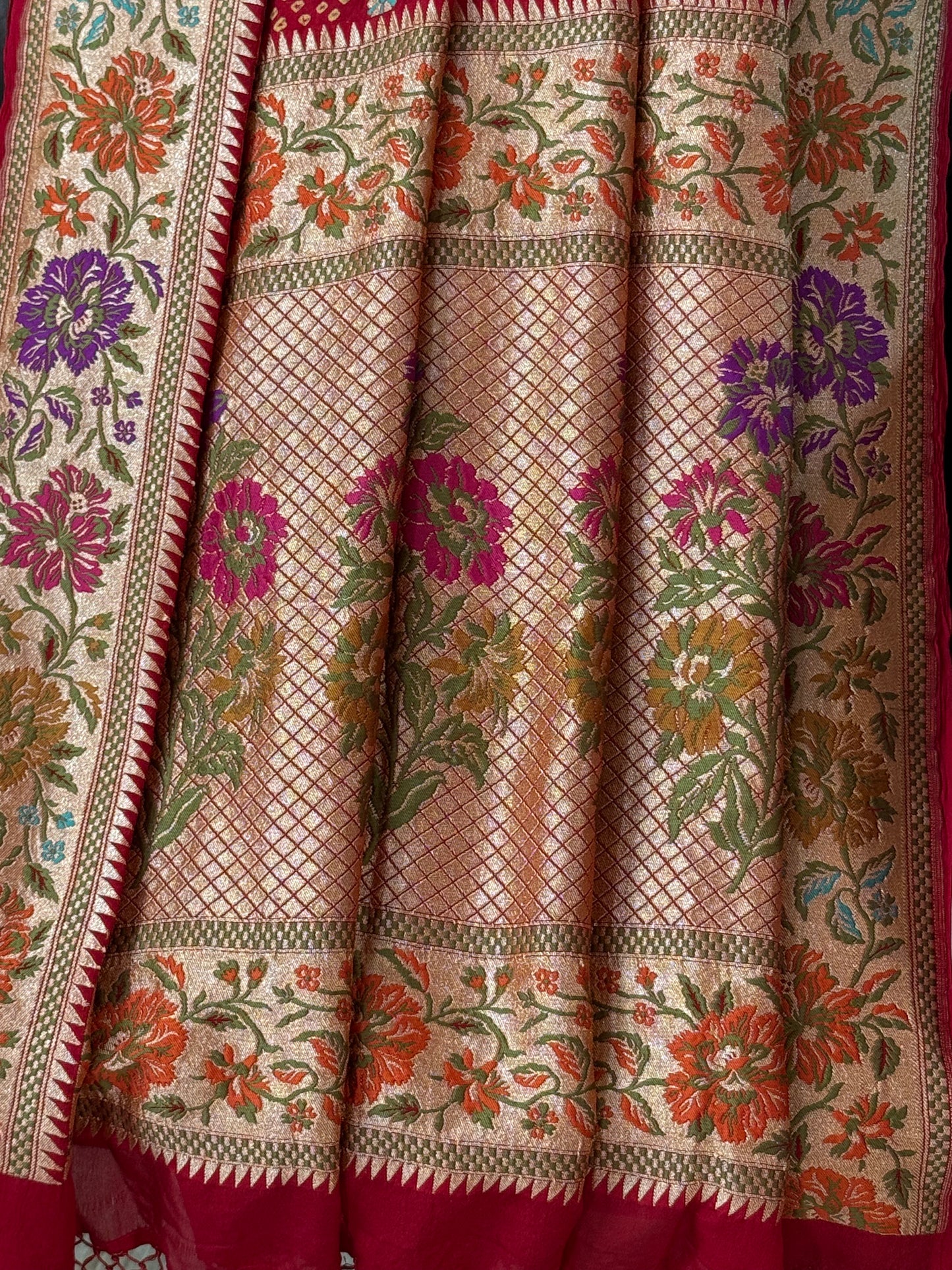 Premium Banarasi Bandhani Dupatta