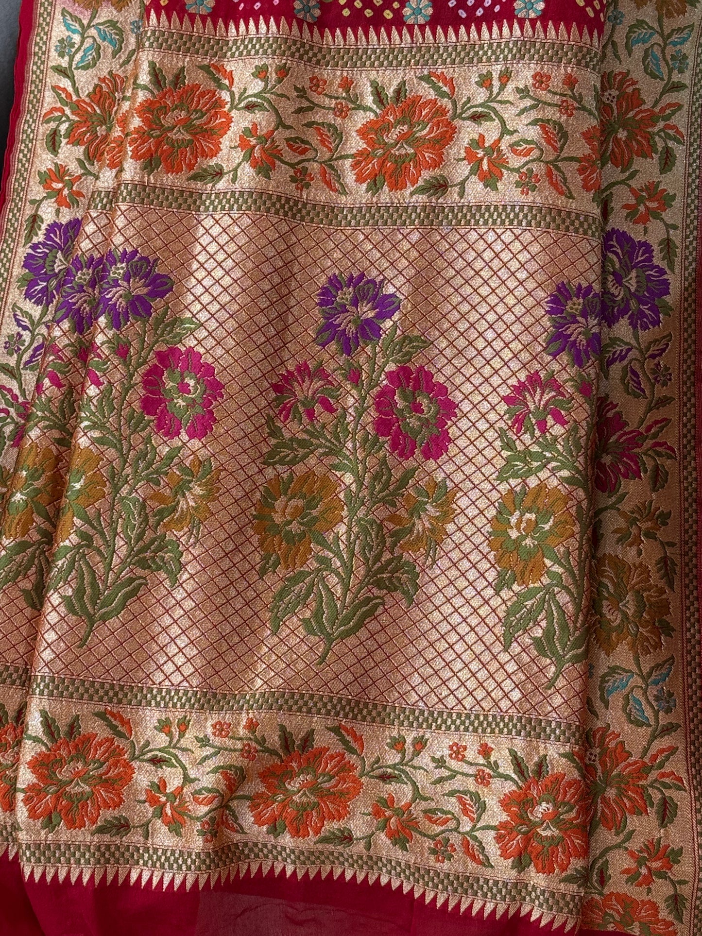 Premium Banarasi Bandhani Dupatta