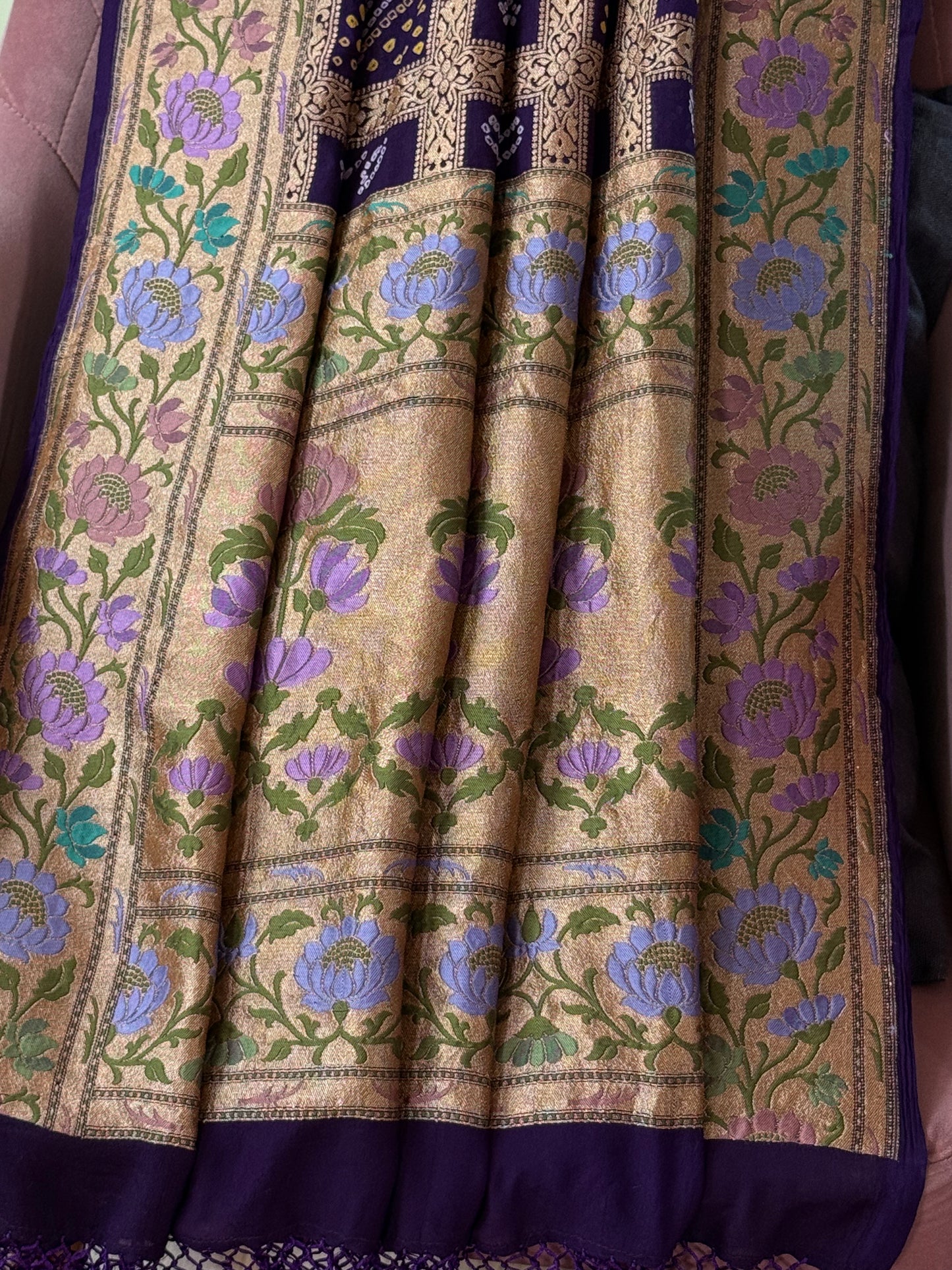Premium Banarasi Bandhani Dupatta