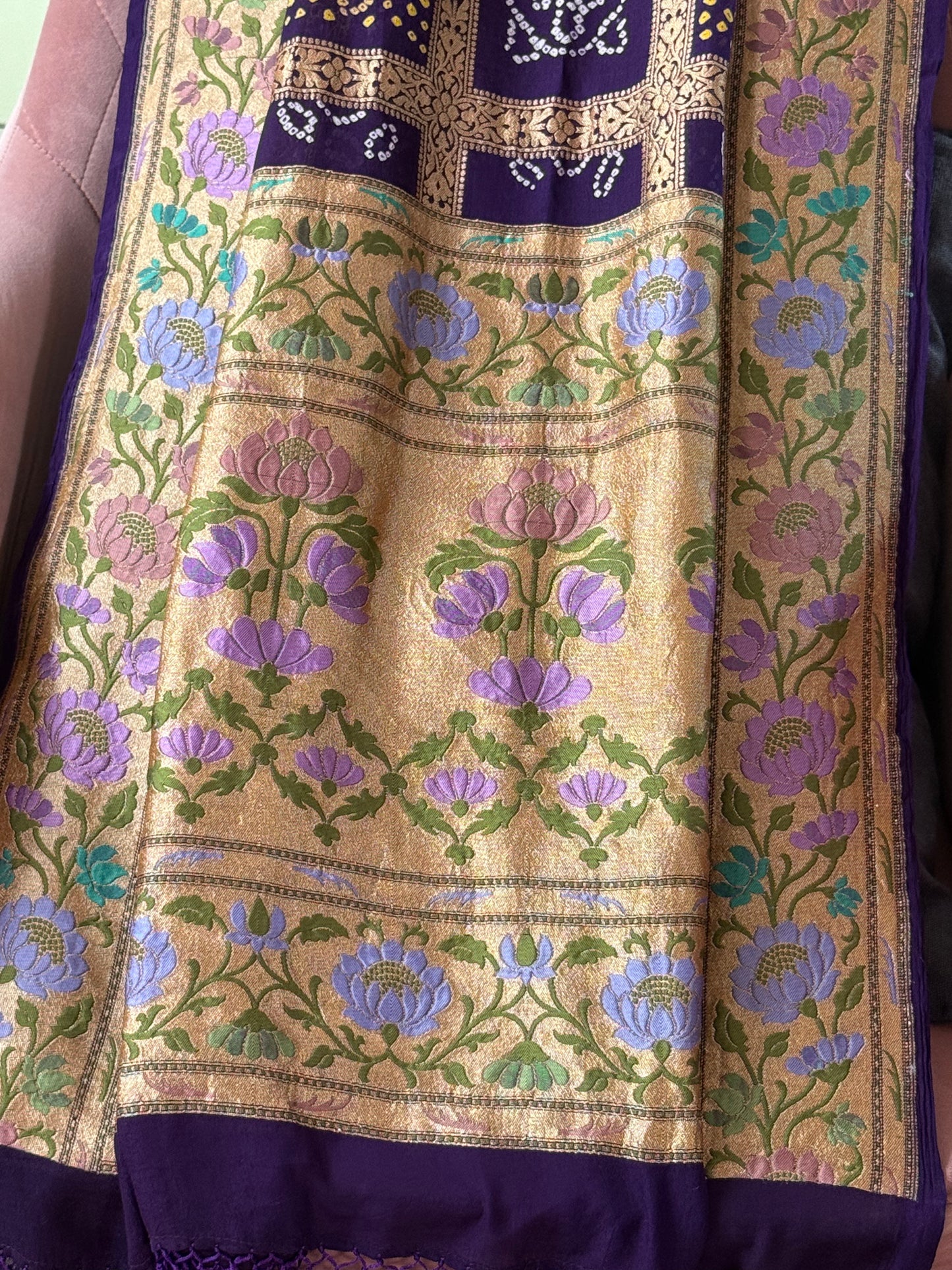 Premium Banarasi Bandhani Dupatta