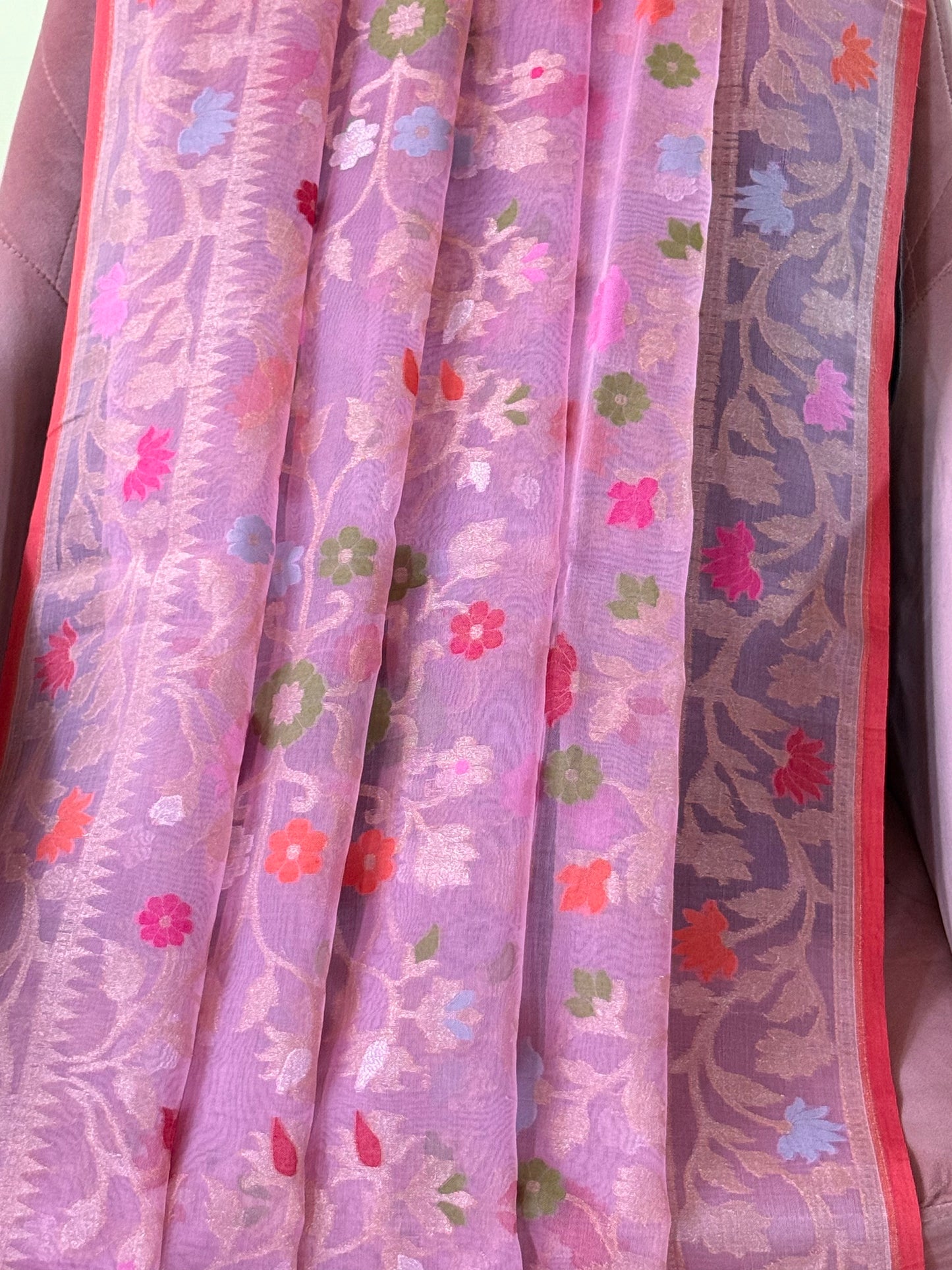 Kora Silk Jamdani Dupatta