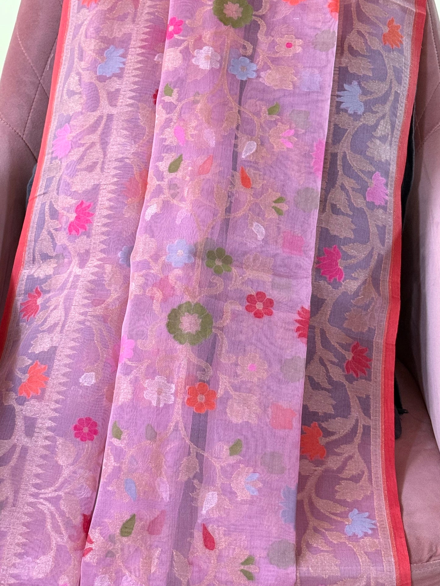 Kora Silk Jamdani Dupatta