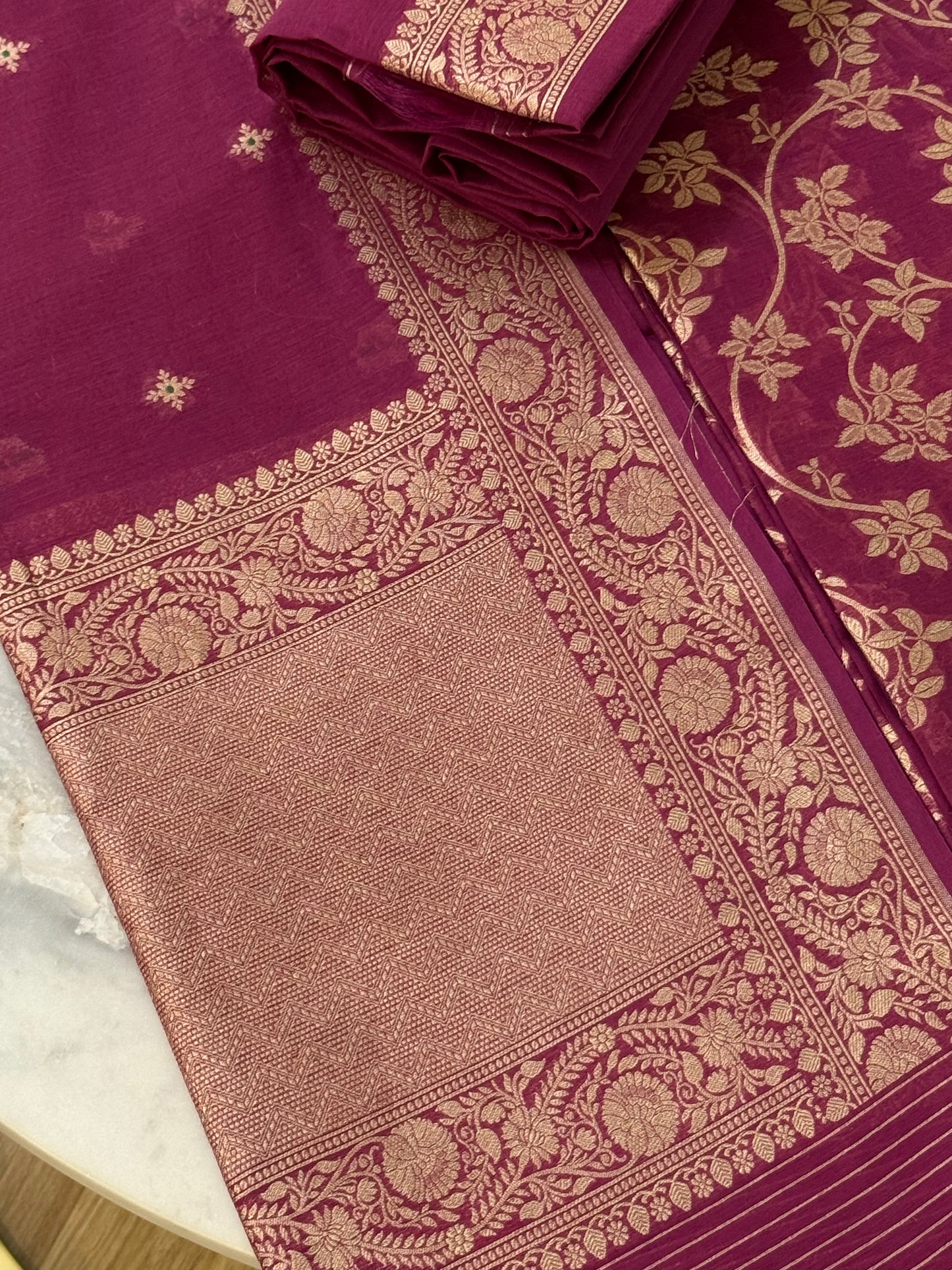 Handloom Cotton Suit Set