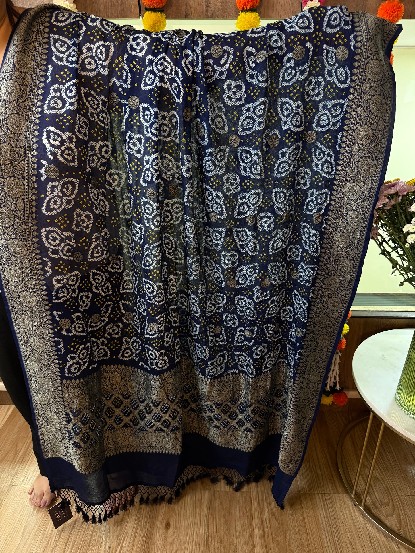Premium Banarasi Bandhani Dupatta