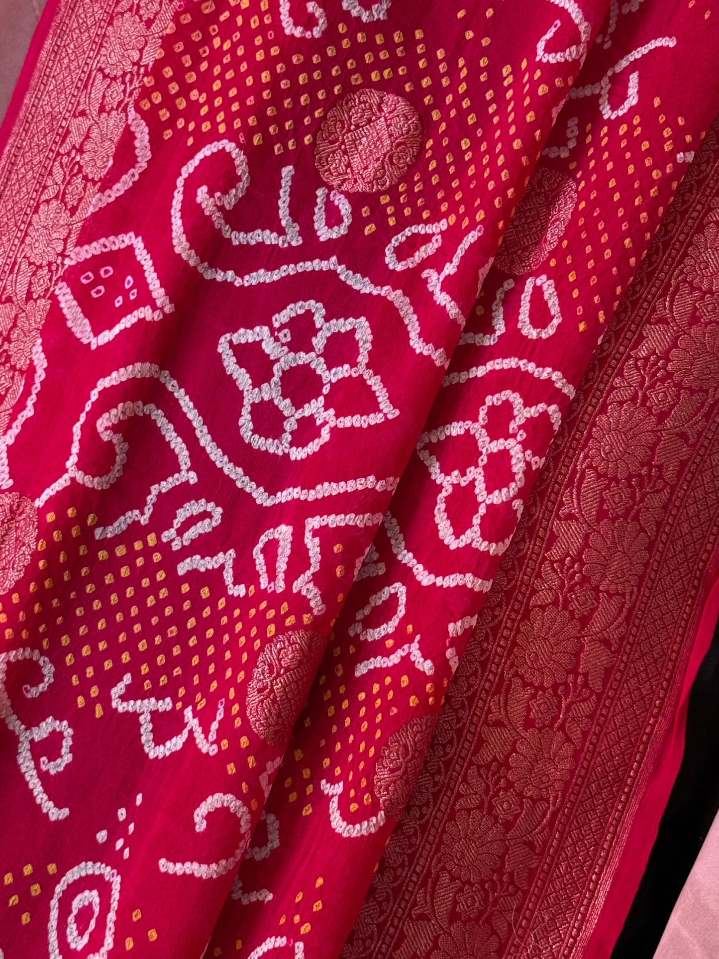 Premium Banarasi Bandhani Dupatta