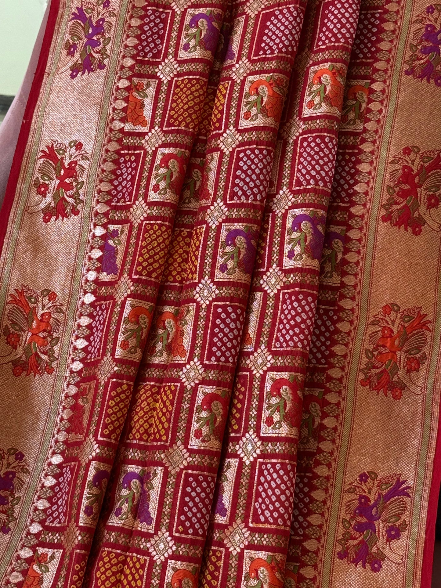 Premium Banarasi Bandhani Dupatta