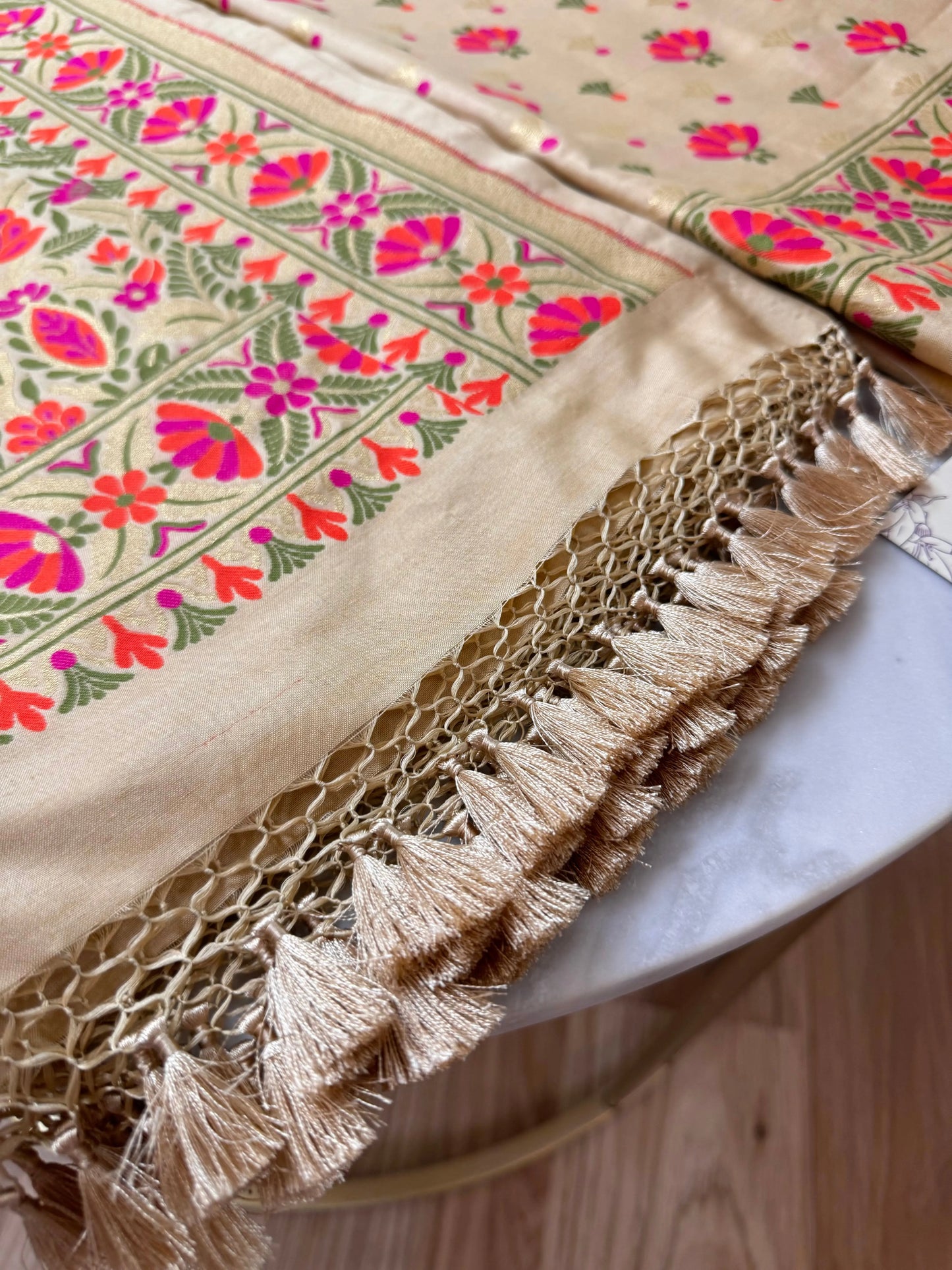 Katan Silk Suit Set Heritage Weaves Online