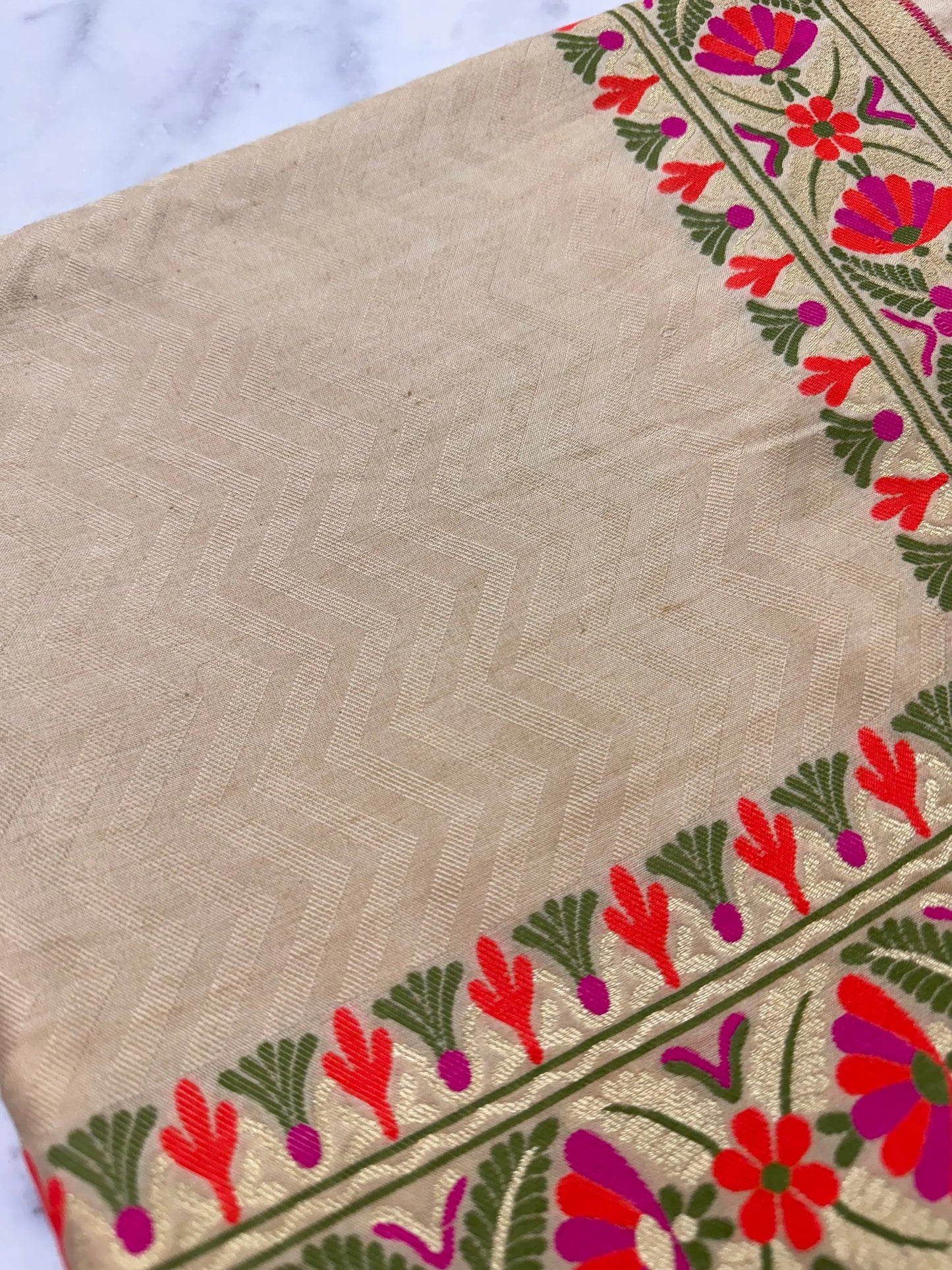 Katan Silk Suit Set Heritage Weaves Online