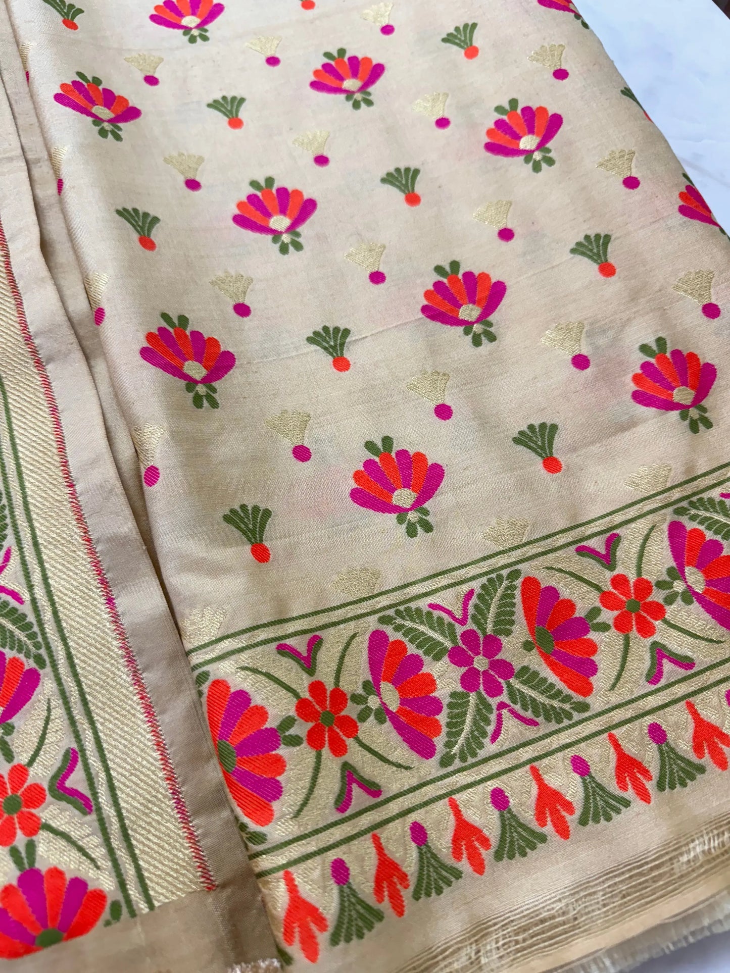 Katan Silk Suit Set Heritage Weaves Online