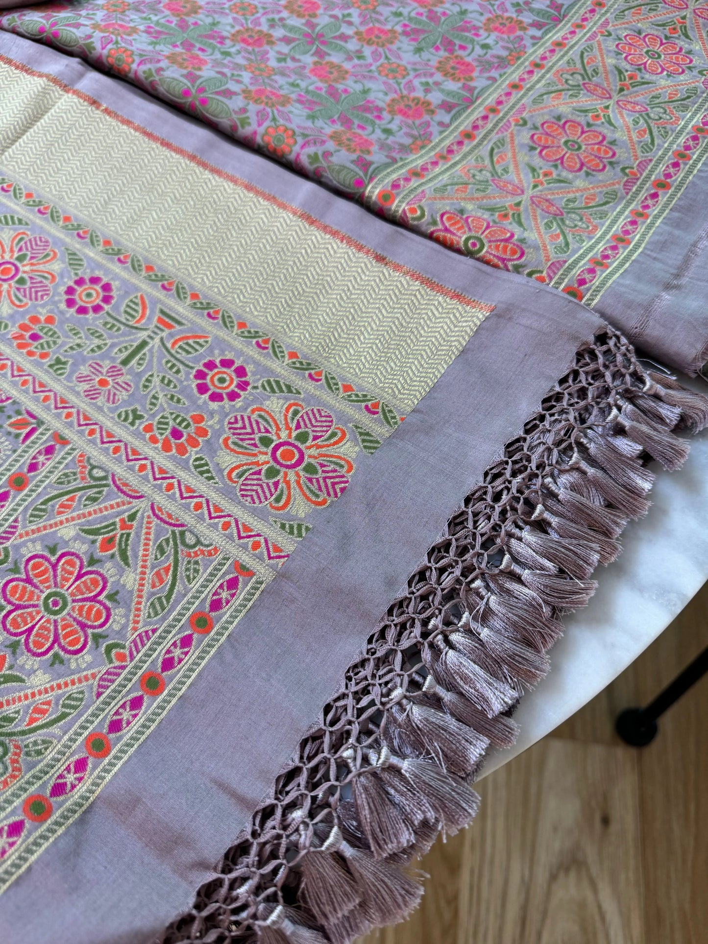 Katan Silk Suit Set Heritage Weaves Online
