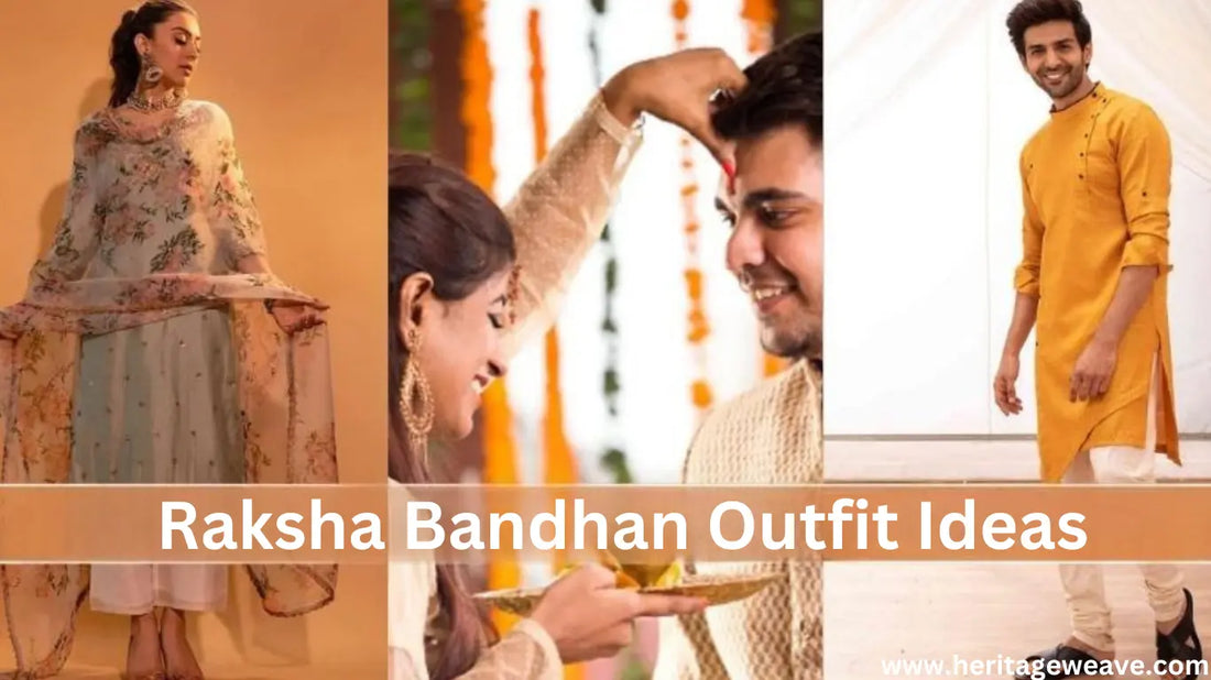 Raksha-Bandhan-Outfit-Ideas Heritage Weaves