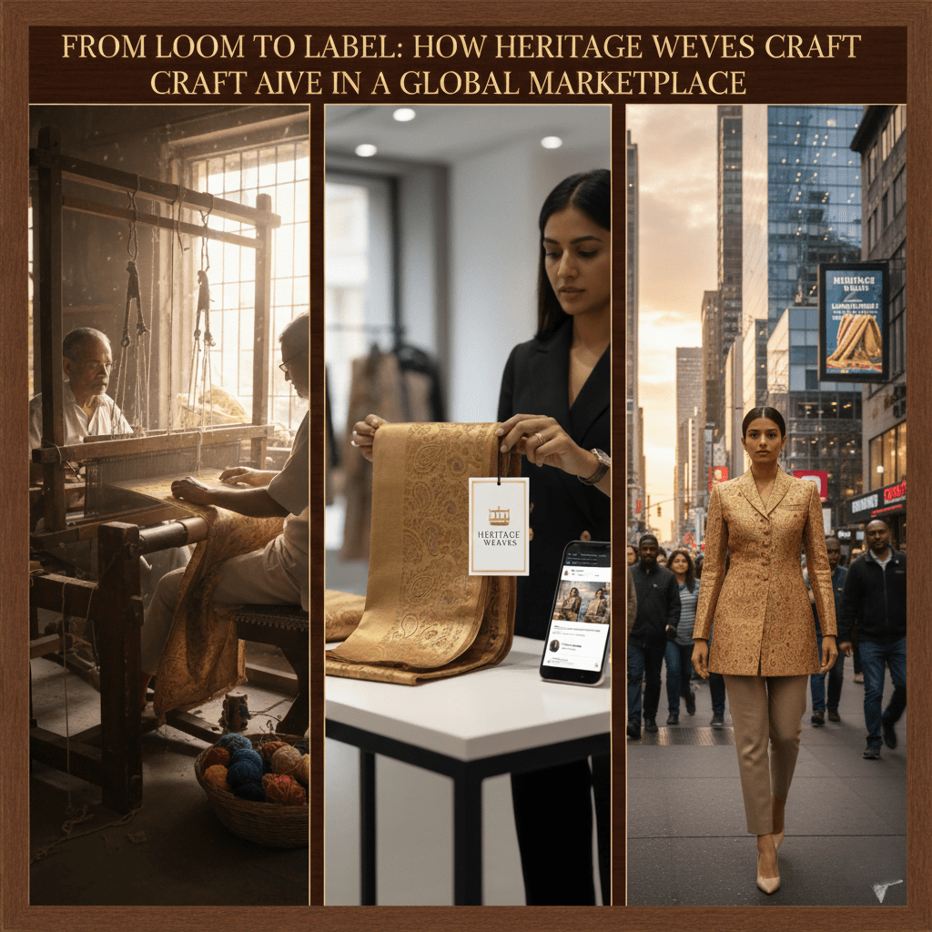 From Loom to Label: How Heritage Weaves Keeps Craft Alive in a Global Marketplace
