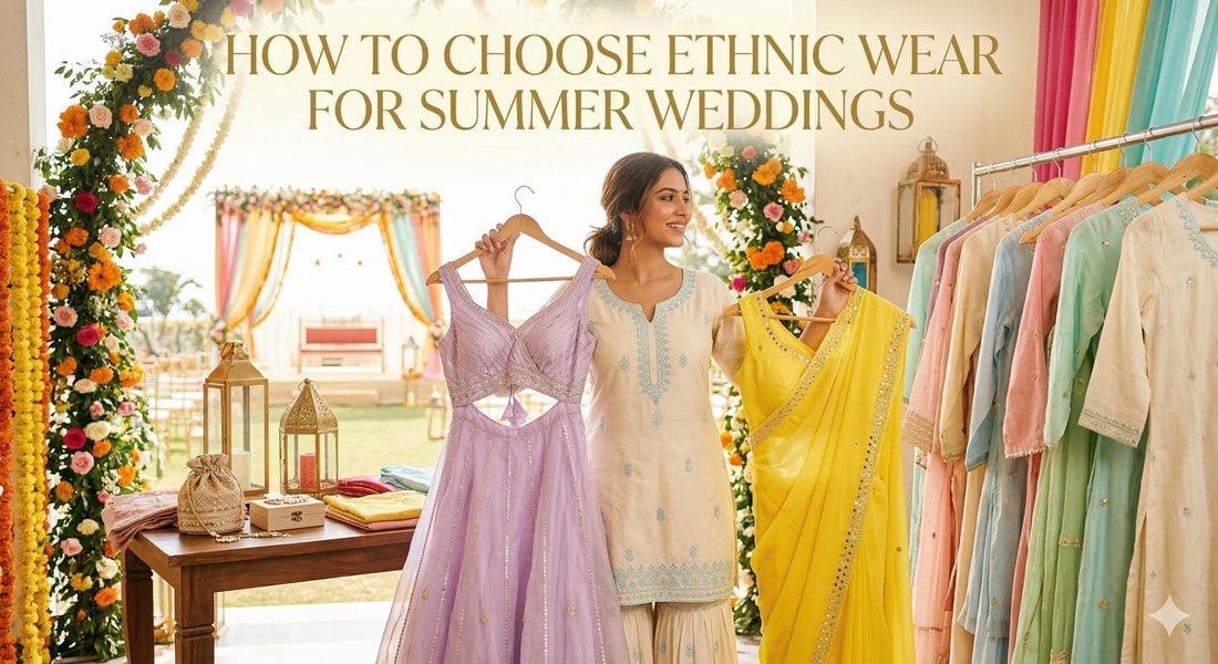 How to Choose Ethnic Wear for Summer Weddings 