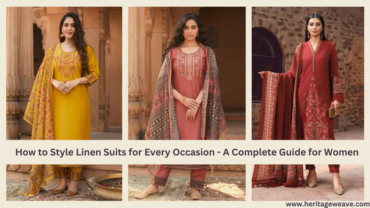 How-to-Style-Linen-Suits-for-Every-Occasion-A-Complete-Guide-for-Women Heritage Weaves