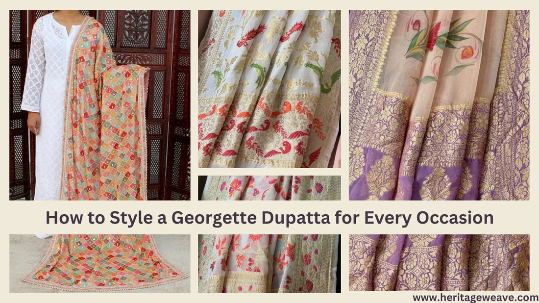 How-to-Style-a-Georgette-Dupatta-for-Every-Occasion Heritage Weaves