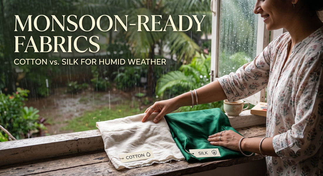 Monsoon-Ready Fabrics: Cotton vs. Silk for Humid Weather 