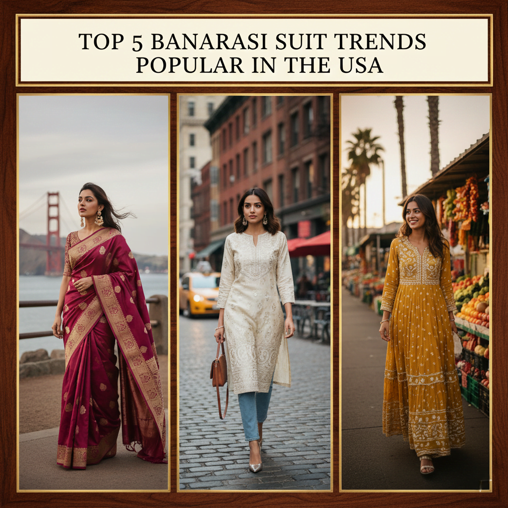 Top 5 Banarasi Suit Trends Popular in the USA