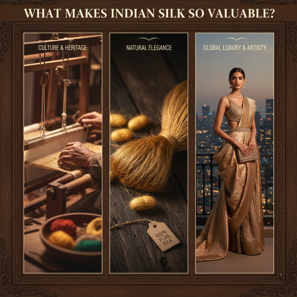 What Makes Indian Silk One of the Most Valuable Fabrics in the World?