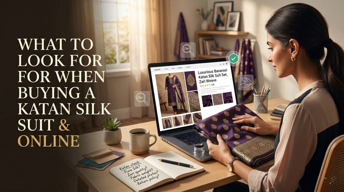 What to Look for When Buying a Katan Silk Suit Online 