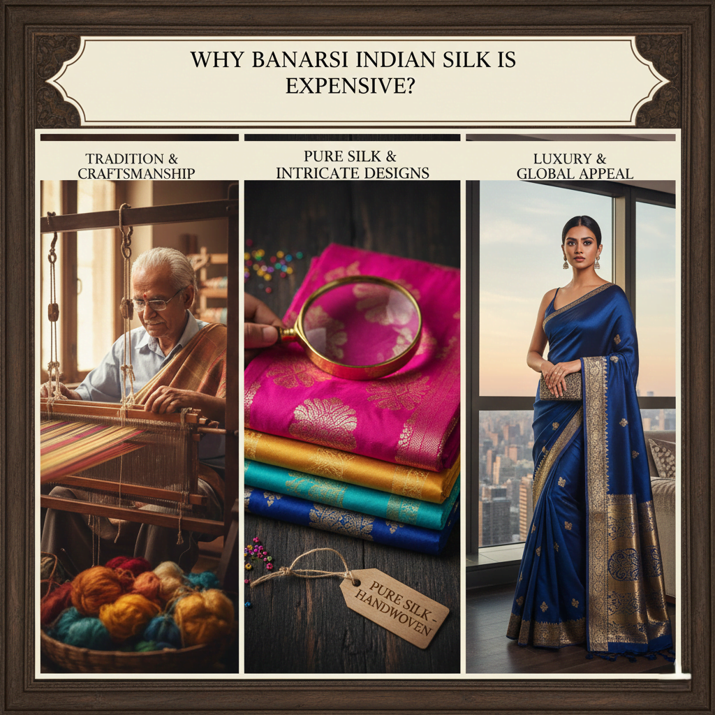 Why Banarasi Silk is Expensive?