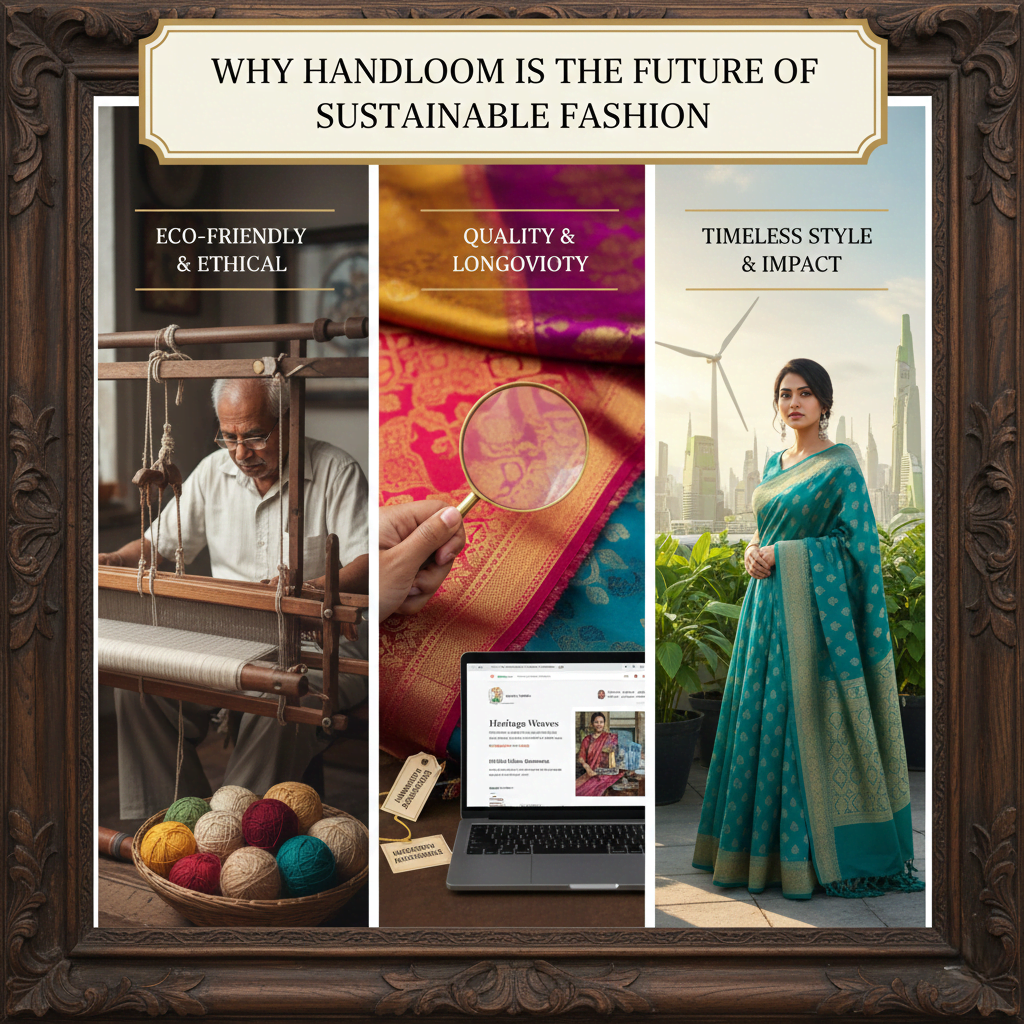 Why Handloom Is the Future of Sustainable Fashion 