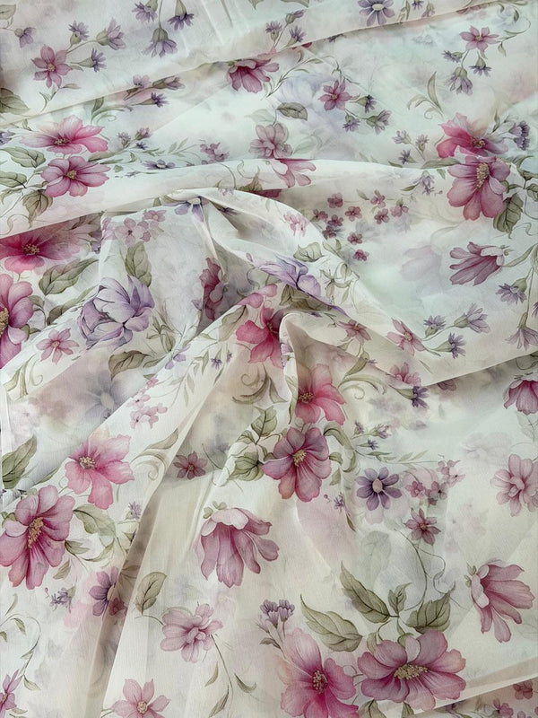 Chiffon Printed Fabric