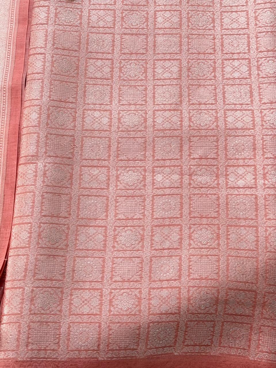 Cotton brocade suit set 