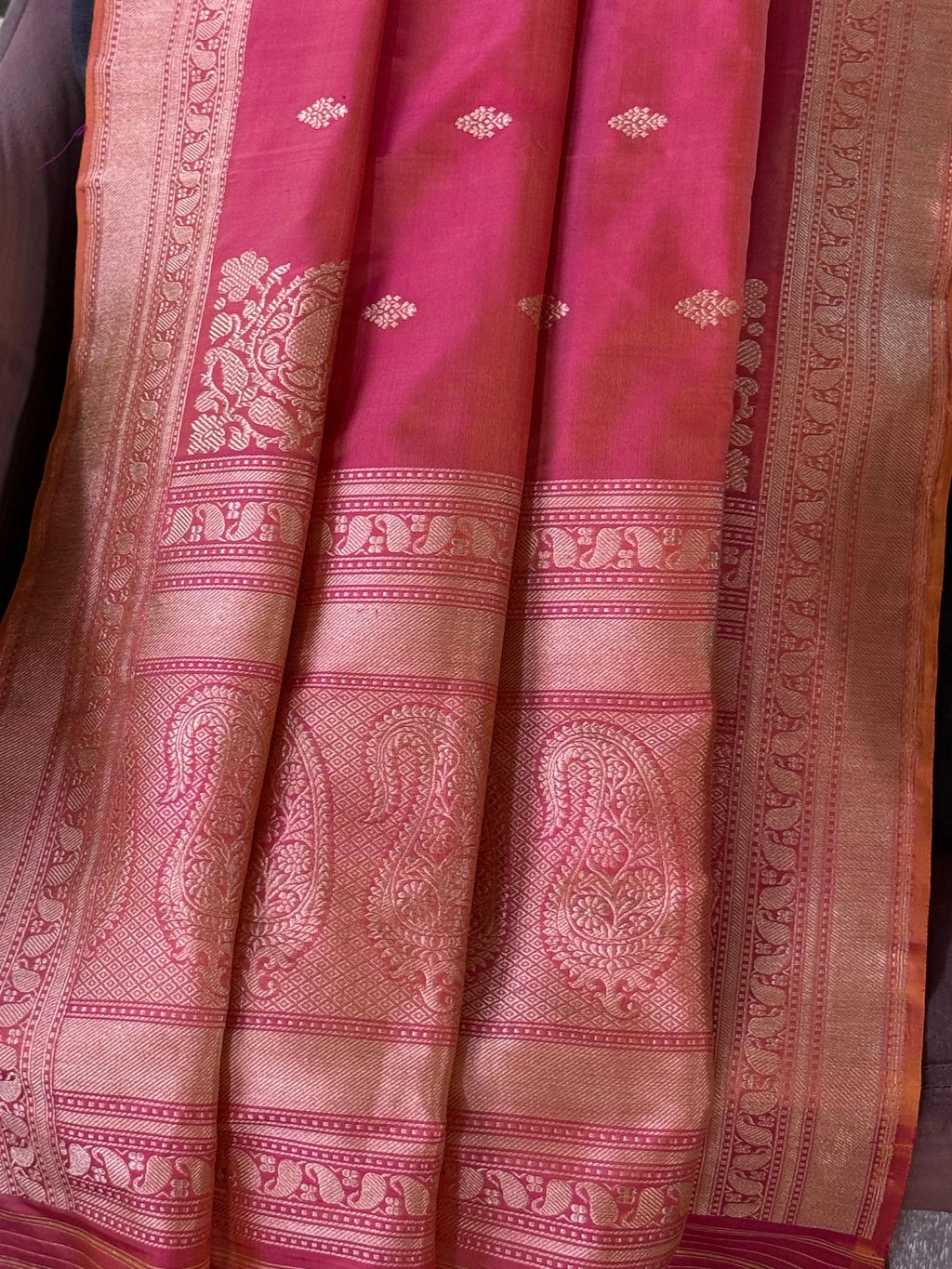 Katan Silk Dupatta Heritage Weaves