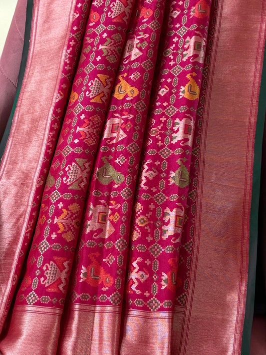 Katan Silk Dupatta Heritage Weaves