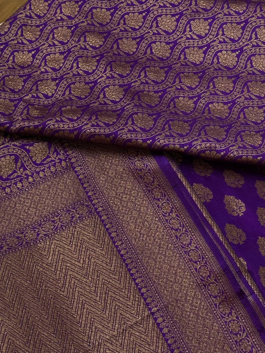 Katan Silk Brocade Suit Set Heritage Weaves