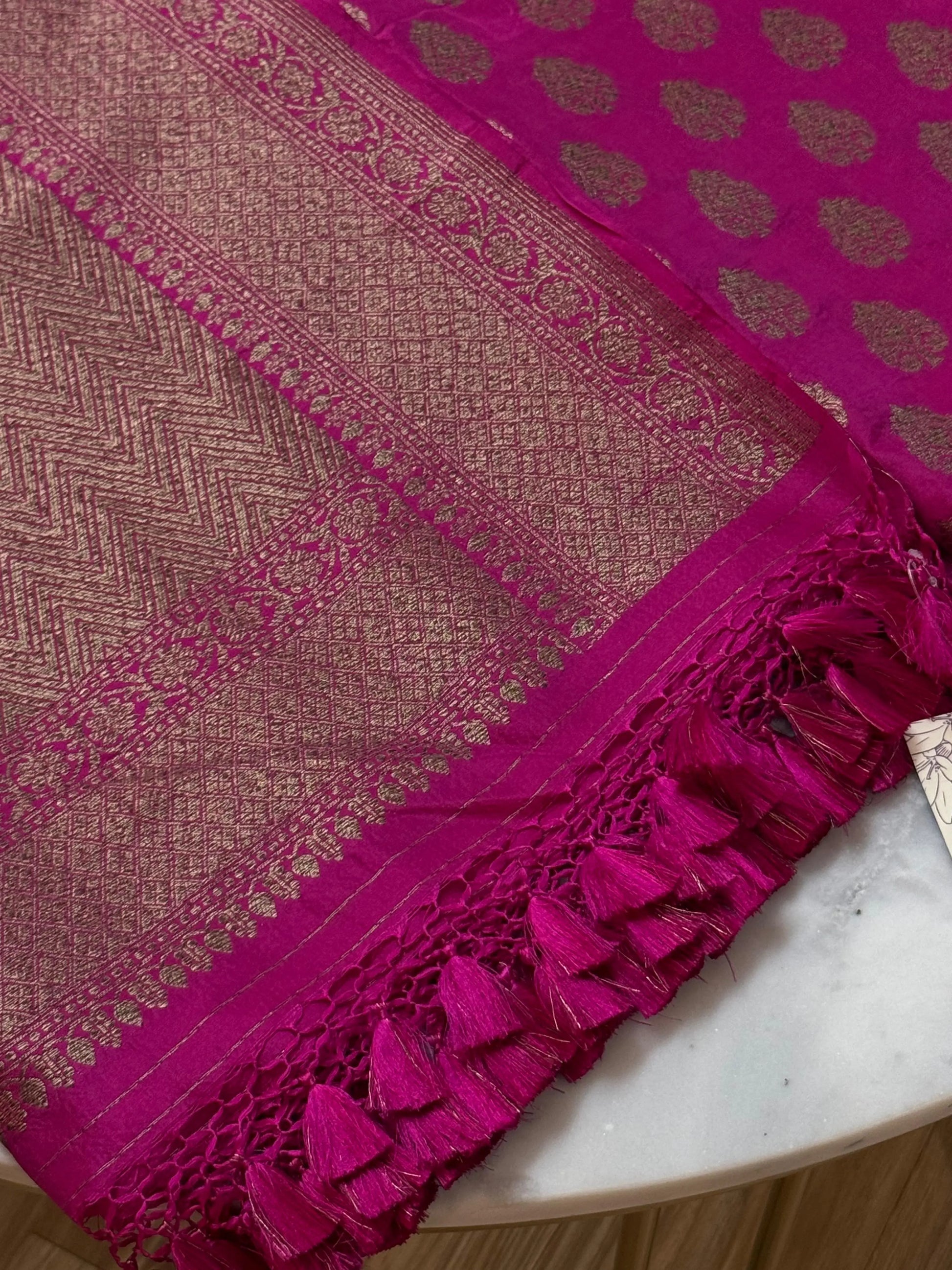 Katan Silk Brocade Suit Set Heritage Weaves