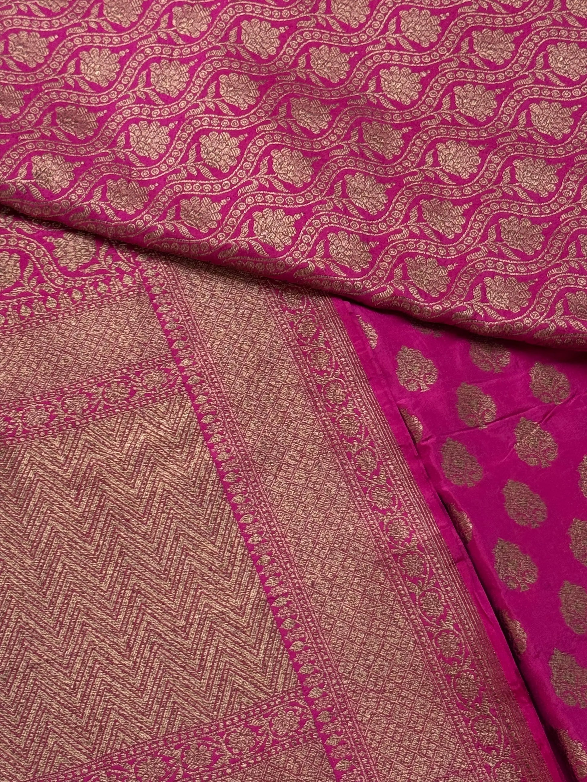 Katan Silk Brocade Suit Set Heritage Weaves