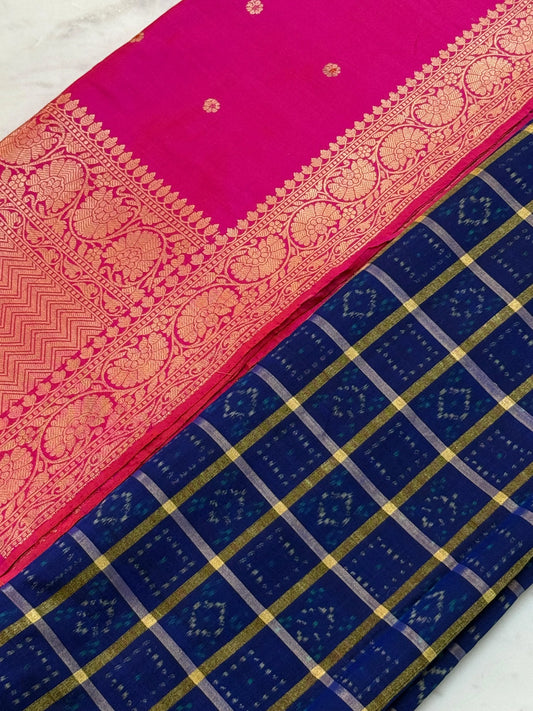 Katan Silk Suit Heritage Weaves