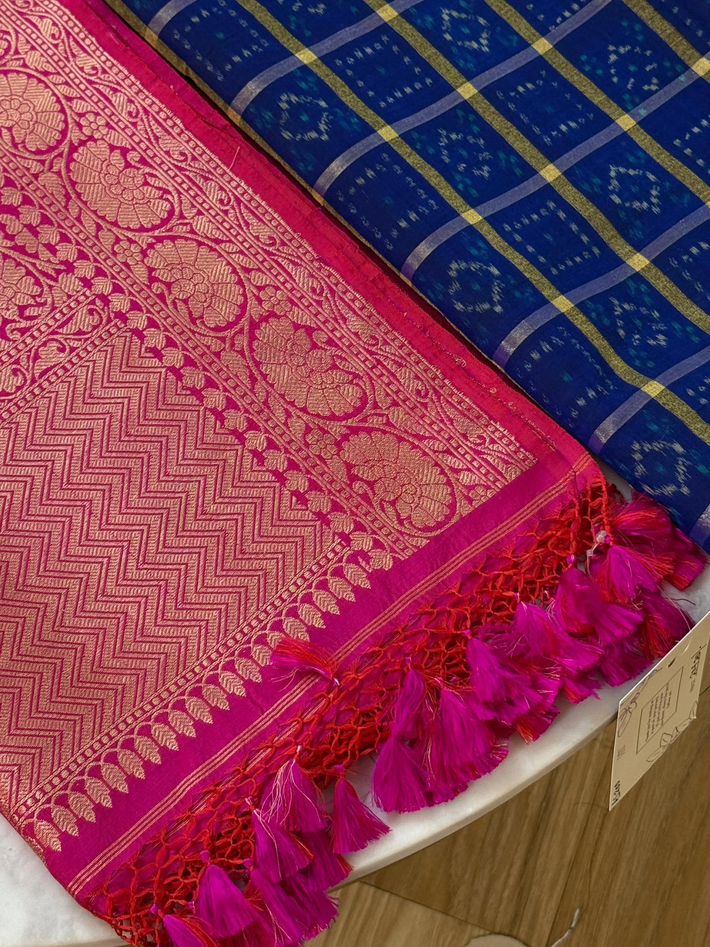 Katan Silk Suit Heritage Weaves