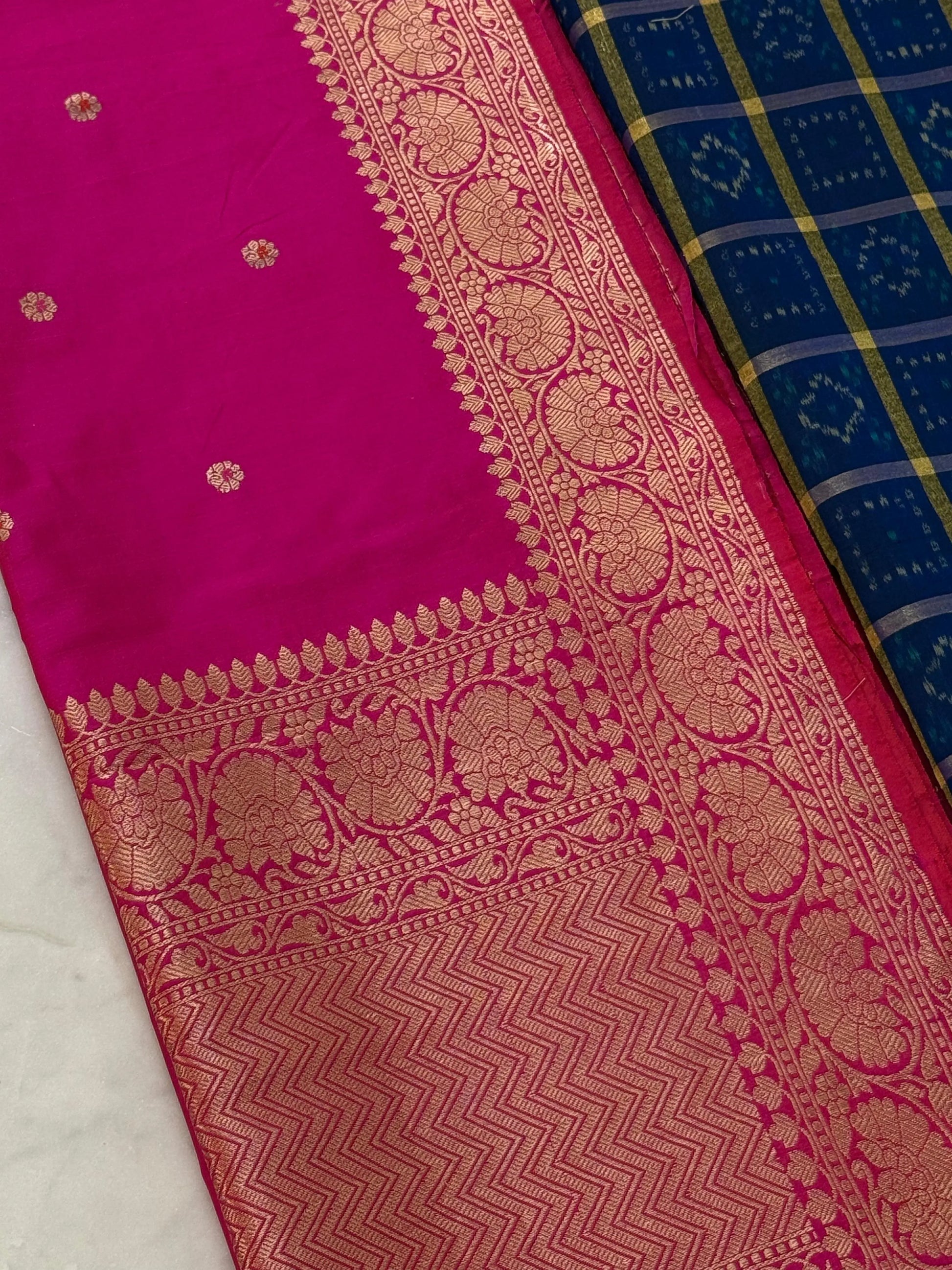 Katan Silk Suit Heritage Weaves