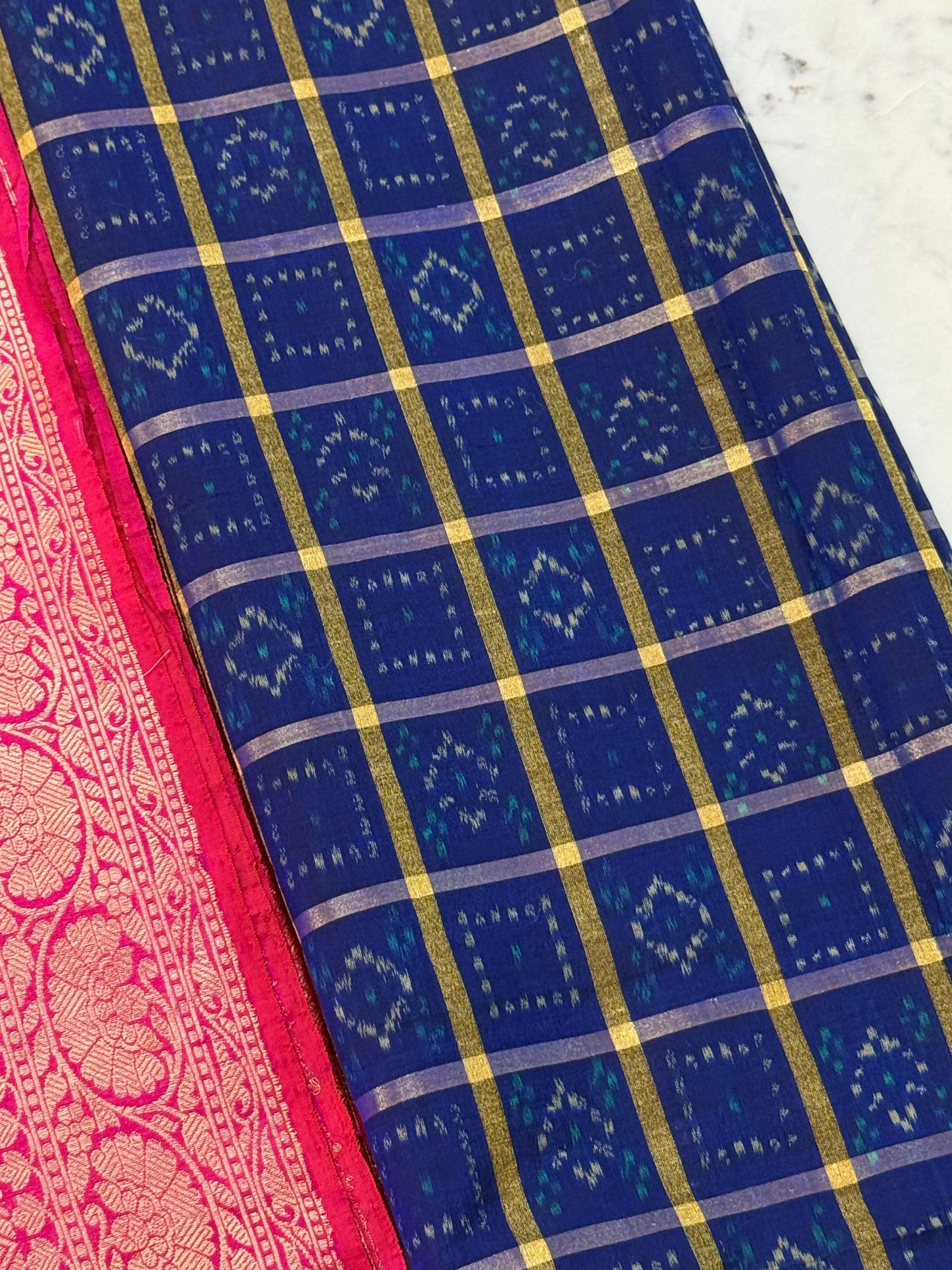 Katan Silk Suit Heritage Weaves