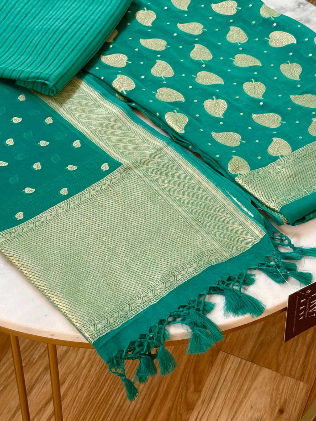 Georgette Suit Set Heritage Weaves