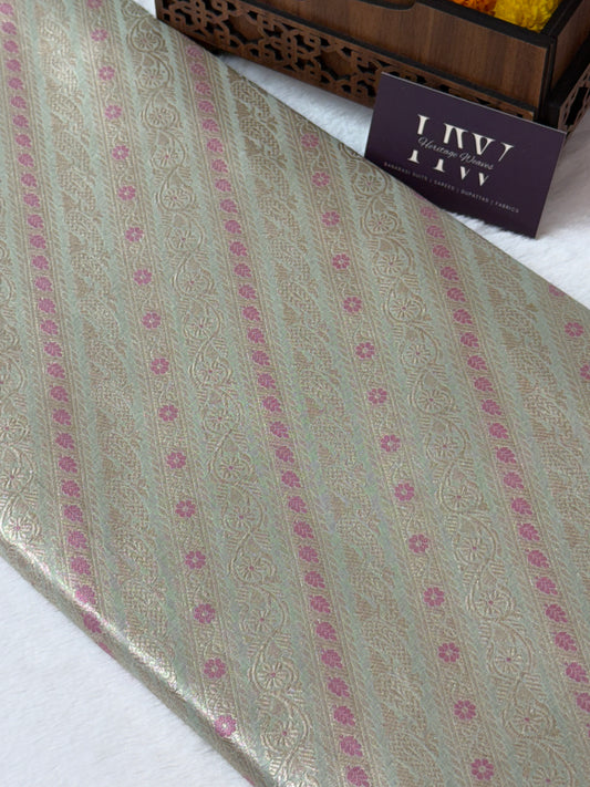 Katan Silk Brocade Fabric