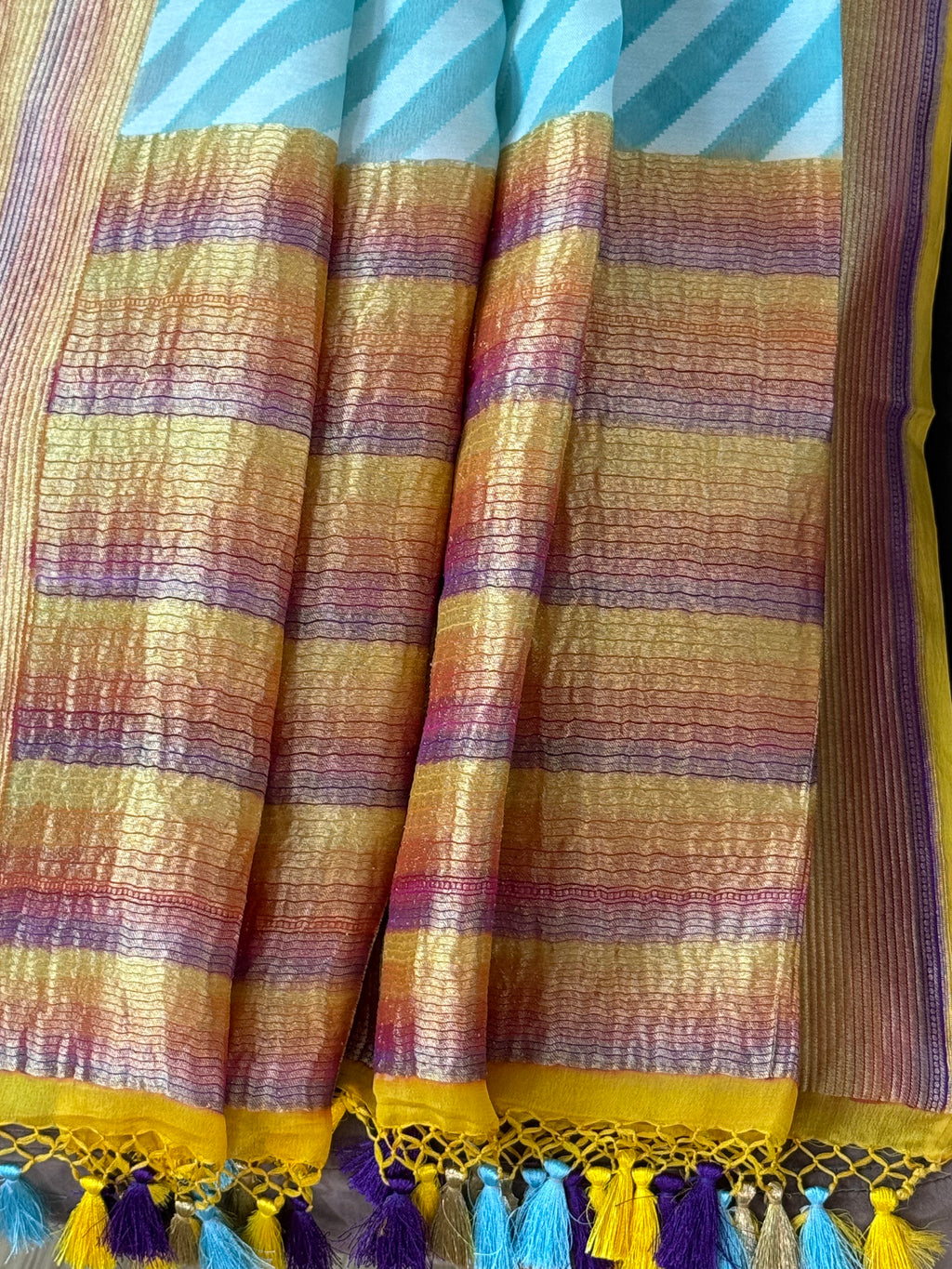 Georgette Leheriya Dupatta