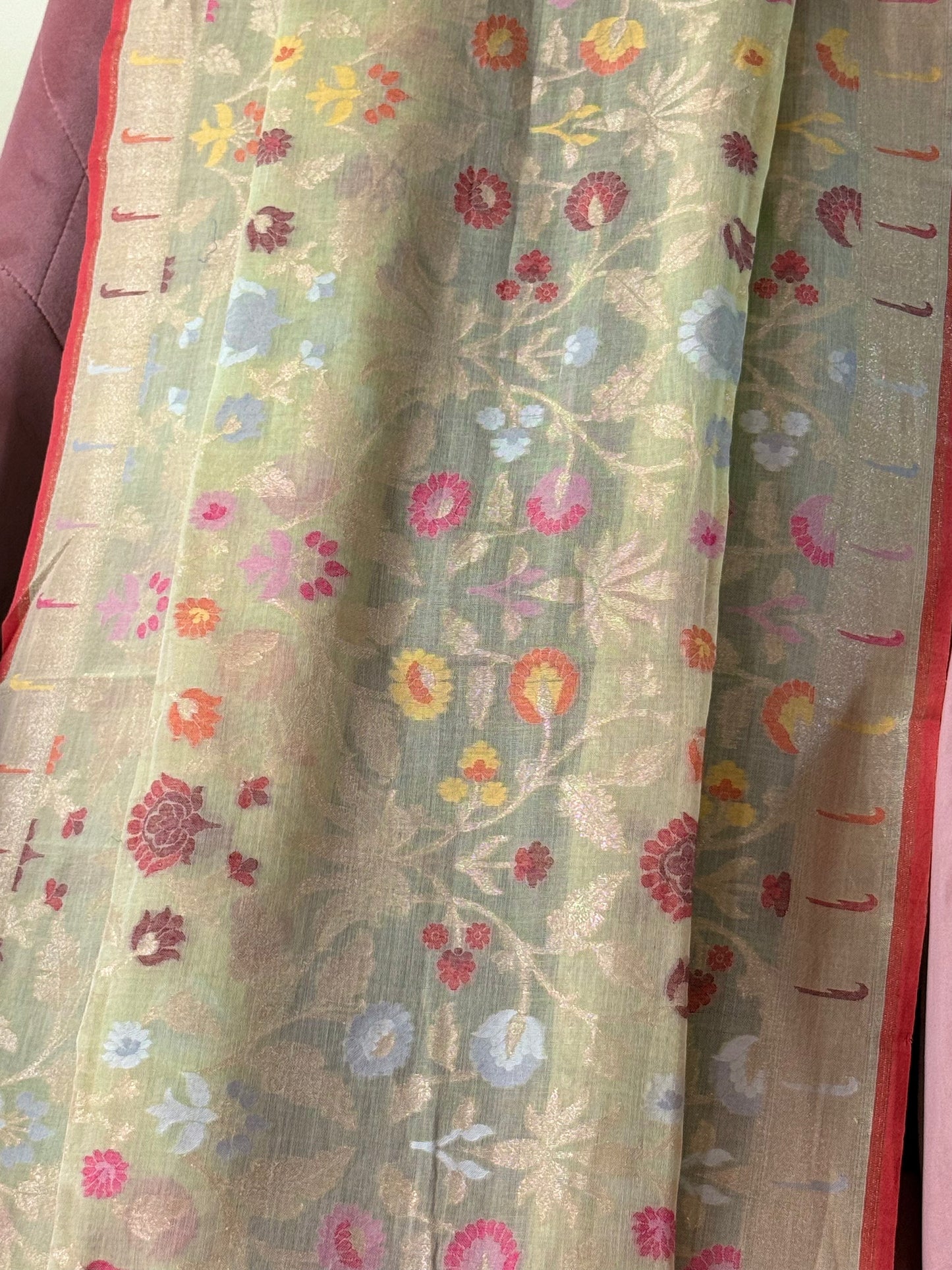 Ektara Cotton Jamdani Dupatta