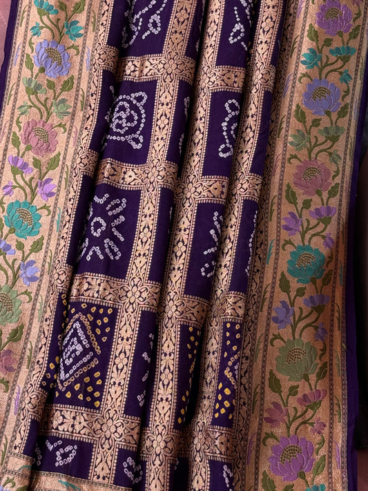 Premium Banarasi Bandhani Dupatta
