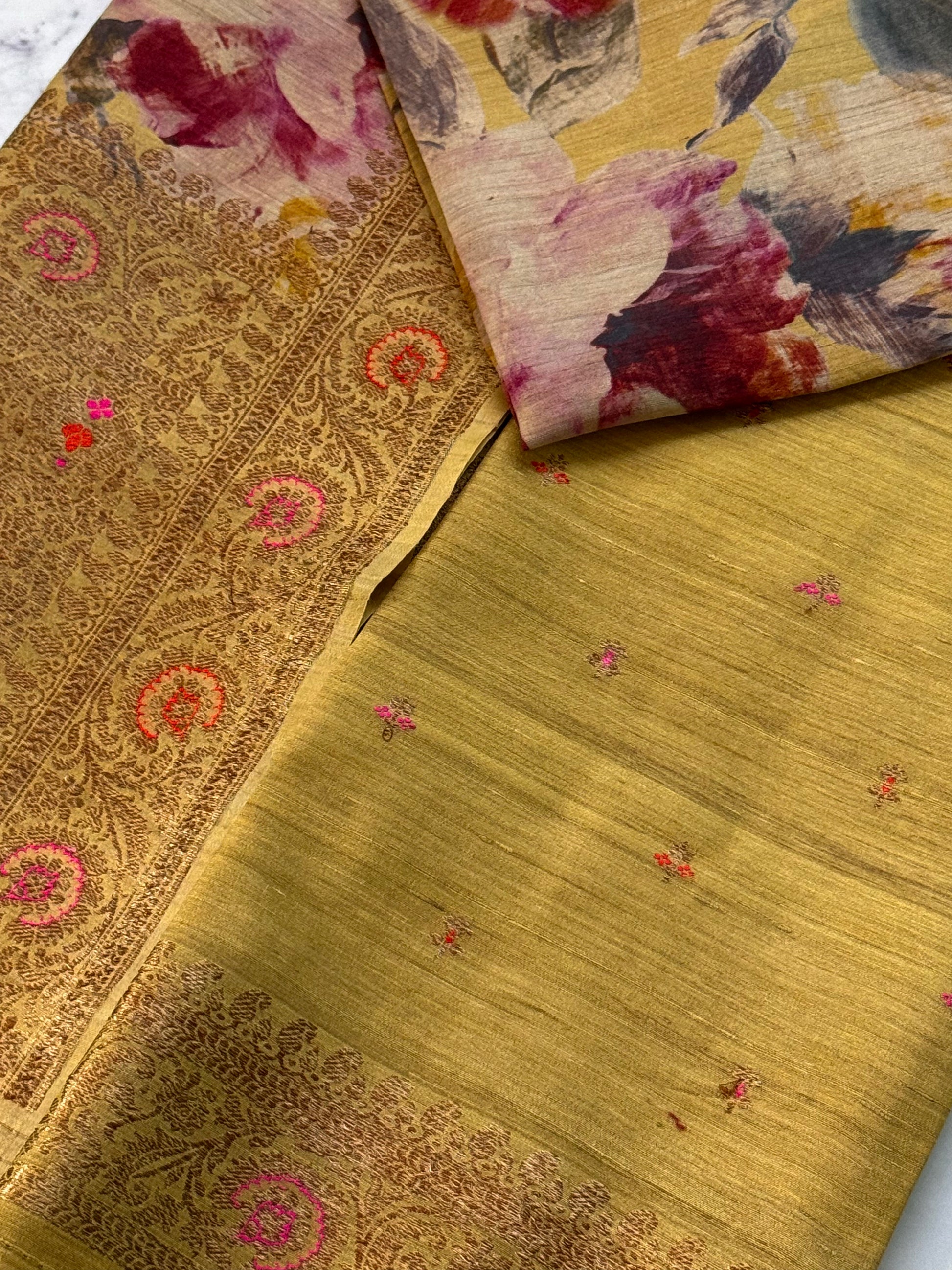 Tussar Silk Suit