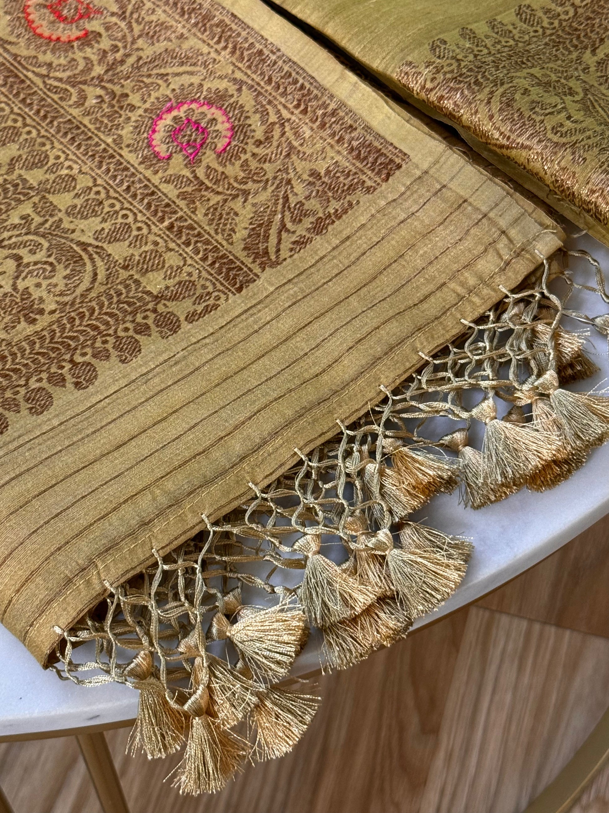 Tussar Silk Suit