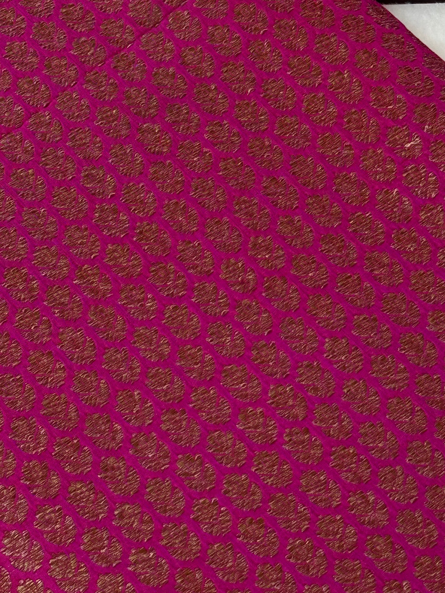 Katan Silk Antique Zari Fabric