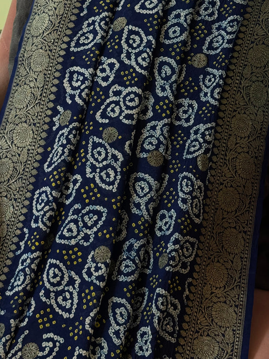 Premium Banarasi Bandhani Dupatta