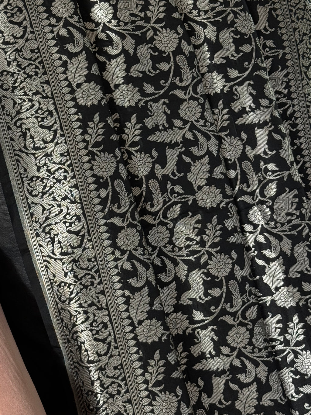 Katan Silk Shikargha Dupatta