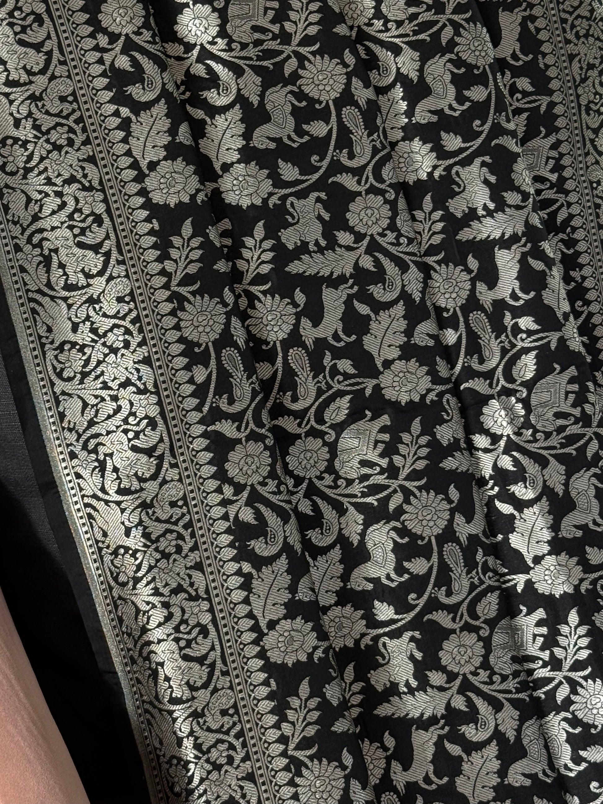 Katan Silk Shikargha Dupatta